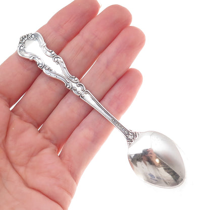 Simpson Hall & Miller 925 Sterling Silver Antique Art Deco Tea Spoon