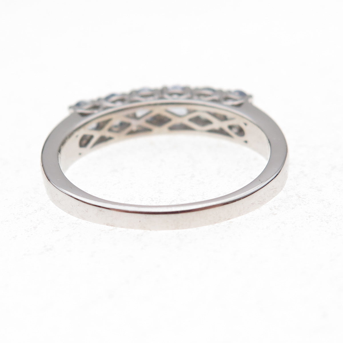 Chuck Clemency 925 Sterling Silver Real Oval-Cut Tanzanite Ring Size 8.25