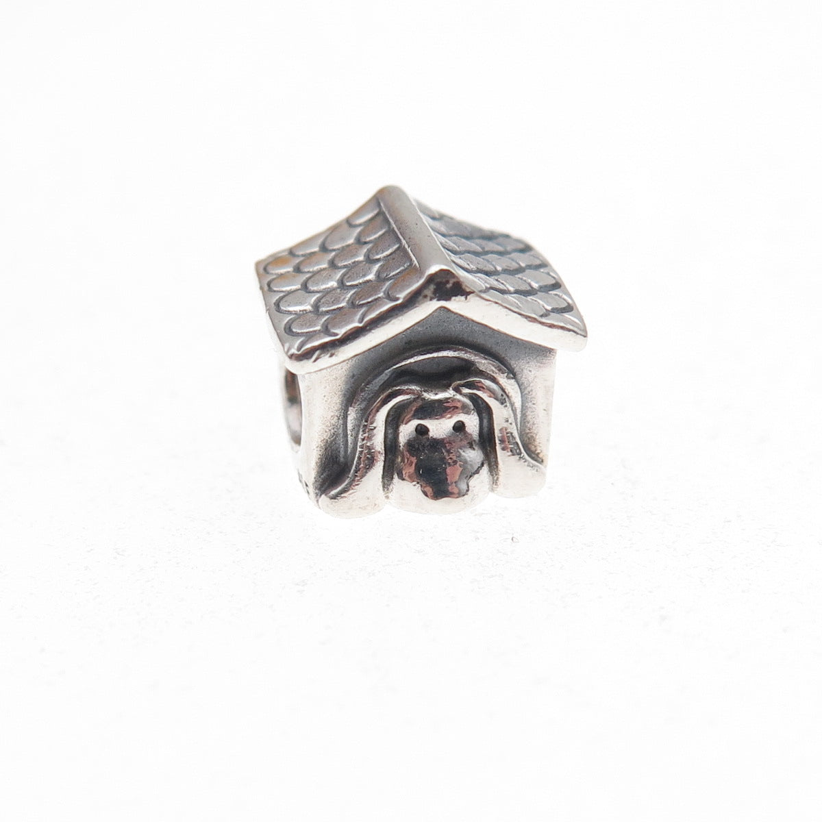 Pandora 925 Sterling Silver Doghouse Slide Bead Charm